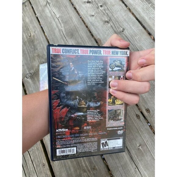 True Crime: New York City (Sony PlayStation 2, PS2 2005) Complete CIB Tested - Picture 2 of 3
